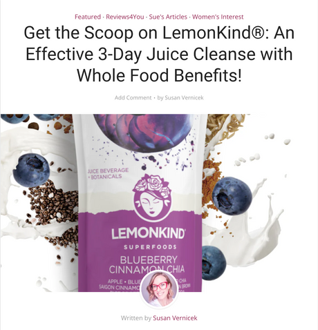 Get the Scoop on LemonKind®: An Effective 3-Day Juice Cleanse with Whole Food Benefits!