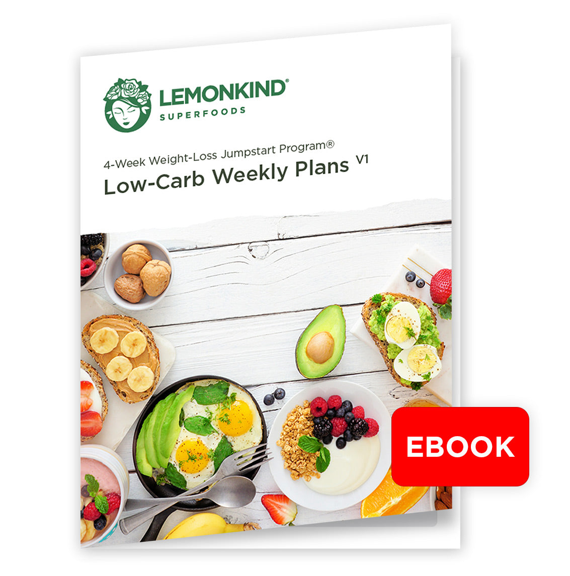 Low-Carb 4-Week Weight-Loss Jumpstart Program® (v1) - EBook